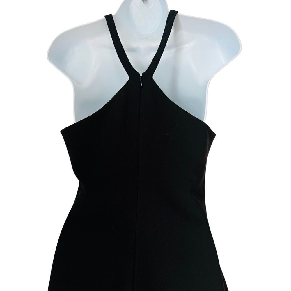 Likely Black Strappy Sleeveless Keyhole Sheath Evening Elegant Dress sz 8 - Picture 4 of 9